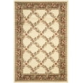 thumbnail image 2 of SAFAVIEH Lyndhurst Marshall Floral Border Area Rug, Ivory/Brown, 3'3" x 5'3", 2 of 6