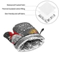 thumbnail image 6 of Fotbe Traditional Scandinavian Dwarf for 4Pcs Oven Mitts and Pot Holders, 500℉ Heat Resistant Oven Mitts , Non-Slip Silicone Surface Safe for Baking, Cooking, BBQ, 6 of 6