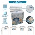 thumbnail image 6 of Navy Blue Coastal Table Runner 70 Inches, Shell Starfish Coral Nautical Summer Ocean Bed Runner Dresser Scarves Tabletop for Indoor Outdoor Parties/Ceremony/Banquet, 13" x 70", 6 of 9
