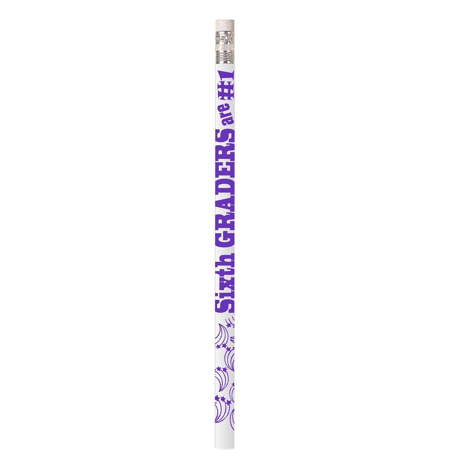 Musgrave Pencil Company 6th Graders Are #1 Motivational Pencils, 12 Per Pack, 12 Packs