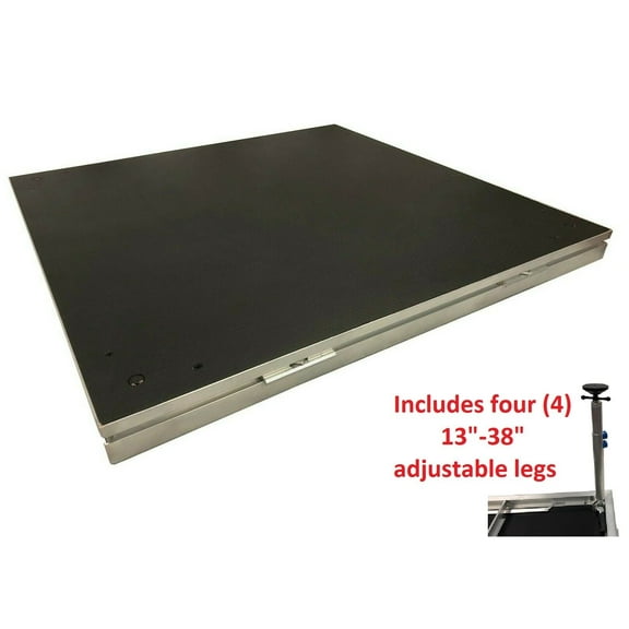 Cedarslink Professional Portable 4FTX4FT Riser Stage Kit System 23"-38" Height
