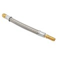 thumbnail image 1 of Stainless Steel Extended Nozzle Braided Wheel Tire Tyre Valve Extensio, 1 of 1