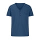 thumbnail image 5 of pstuiky Camisas casuales de manga corta para hombre, Blusas y camisas casuales de cuello redondo y manga corta de color liso para hombre camisetas de hombre m, 5 of 5