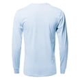 thumbnail image 3 of FashionOutfit Men's Causal Solid Basic 100% Ring Spun Cotton Long Sleeve T-shirt, 3 of 4