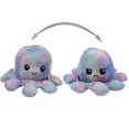 thumbnail image 5 of Peluche Pieuvre 2024 Réversible, Animal en Peluche à Retourner Double Face Multicolore, Jouets pour Bébé, 5 of 5
