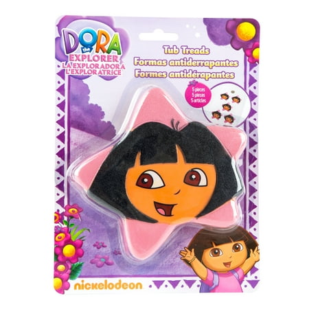 Ginsey Dora The Explorer Tub Treads Stars (Discontinued by Manufacturer)
