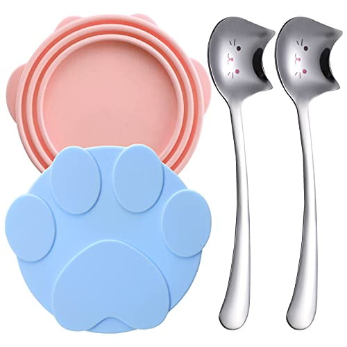 Plaifey Pet Food Can Lids Silicone Dog and cat can Food lids Covers