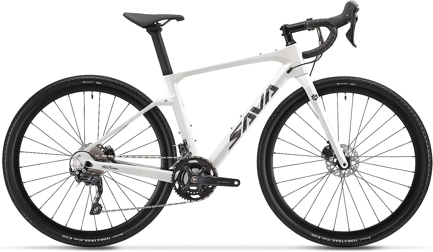 Bici Da Corsa SAVADECK In Carbonio - Gruppo Shimano 105 R7120 24V, Freni Disco Idraulici
