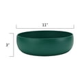 thumbnail image 5 of Mainstays by Becky G. & Alejandra Bamboo Melamine Serving Bowl & Dip Bowl, Green, 5 of 13
