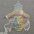 thumbnail image 4 of Shinelab Nativity Scene Neon Sign, Religious Christmas Manger LED Decor, Christmas Decor, 4 of 4