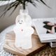 thumbnail image 4 of 3 sets Botellas de jugo vacías de Navidad con decoración de sombrero y bufanda Jugues Gingerbread Man Bottle, 4 of 8
