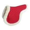 thumbnail image 3 of Colaxi Quilted Saddle Pad Horse Riding Pads Equestrian Gear Thick Breathable Practical Sponge Lining Comfortable Dressage Saddle Pad Red, 3 of 10