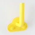 thumbnail image 3 of Set of 2 Pcs Towel Hook, Bathroom Kitchen Desk Coat Rack Plastic Adhesive Wall Hook(Yellow), 3 of 3