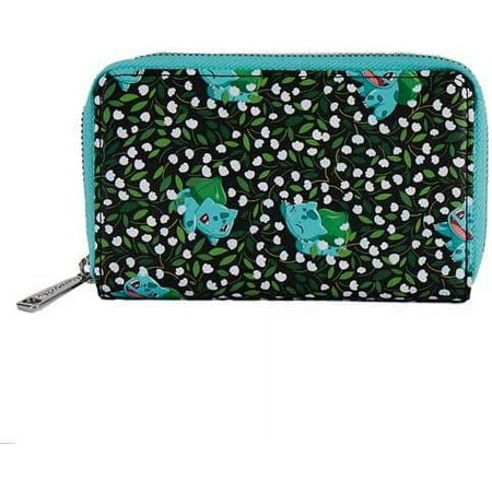 Loungefly: Pokemon Bulbasaur Aop Zip Around Wallet
