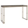 thumbnail image 4 of Uttermost Cardew Modern PU Steel and MDF Console Table in Charcoal Gray, 4 of 5