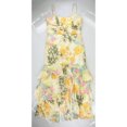 thumbnail image 1 of GUESS Womens Floral Vicky Maxi Dress, yellowmulti, XL, 1 of 2