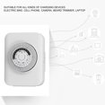 thumbnail image 3 of Outlet Timer, Indoor Timer Socket Intelligent Mechanical Cycle Timing 15min Increment Plug and Play  for Phone for Kitchen, 3 of 8