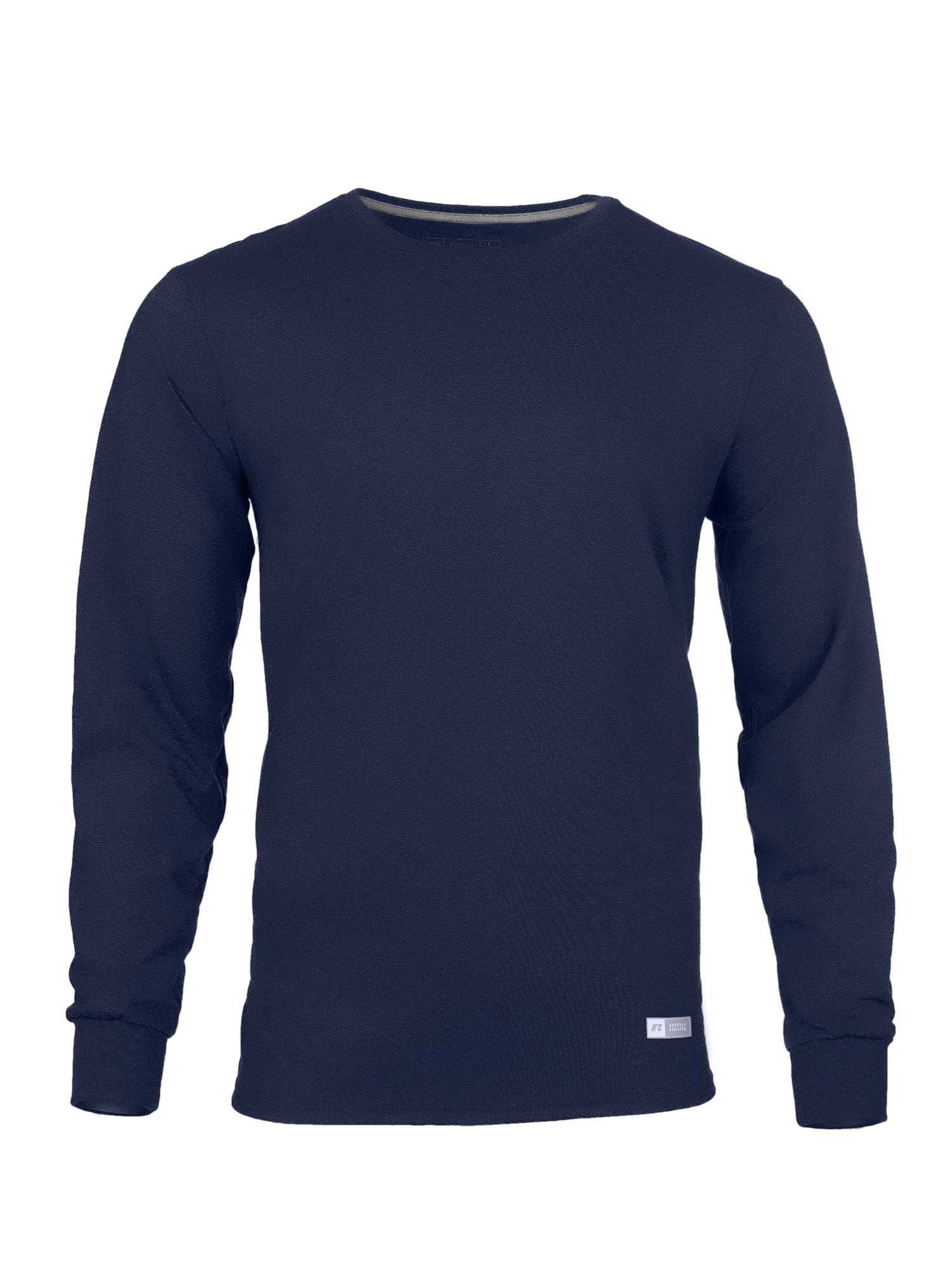 Camiseta de manga larga de rendimiento Dri-Power de algodón para hombre, con absorción de humedad, tallas S-4XL 3