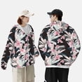 thumbnail image 6 of Haiem Orchids Flowers UPF 50+ Fishing Shirts for Men Long Sleeve UV Sun Protection Hoodie Non-Mask Outdoor Hiking Shirts, 6 of 9