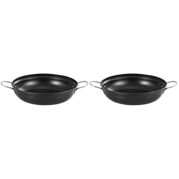 Large Capacity Stainless Steel Shallow Soup Pot and Noodle Wok Set, Korean Ramen Cooking Kitchen Cookware, 2 Pieces