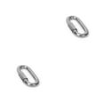 thumbnail image 4 of Ruiboury D Shaped Buckle Fast Release Screw Locking Carabiner Chain Connector M6 2Set, 4 of 6