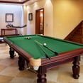 thumbnail image 5 of Dsseng Billiard Cloth Pool Table Felt for 7‘ 8‘ 9‘ Pool Table Pre Cut Bed & Rails   9ft Red, 5 of 9