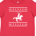 thumbnail image 4 of Inktastic Cowboy Silhouette Team Roping Rodeo Boys or Girls Toddler T-Shirt, 4 of 5
