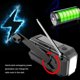 thumbnail image 2 of Crank radio | Solar Charged Hand Crank Power Generation Radio,Wind Up Solar Radio for Outdoor Camping Survival, 2 of 5
