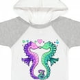 thumbnail image 4 of Inktastic Seahorses Kissing with Hearts Boys or Girls Baby Bodysuit, 4 of 5