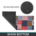 thumbnail image 6 of Pioneer Flower Floral Print Pattern Kitchen Rugs Sets Of 2, Anti Fatigue Non Slip Washable Floor Mats for Kitchen Sink Laundry, 17X30 Inch + 17X47 Inch, 6 of 6