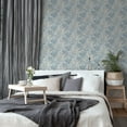 thumbnail image 3 of Arthouse Elinore Blue Bamboo Trail Wallpaper, 3 of 6