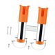 thumbnail image 4 of 2 en 1 tubo de pescador de pescador de caña de pesca Regalización para el marido Soporte de almacenamiento conveniente para marino kayak yate Naranja, 4 of 8