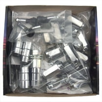 McGard 84620 Chrome Cone Seat Wheel Installation Kit (M14 x 1.5 Thread Size) - For 6 Lug Wheels