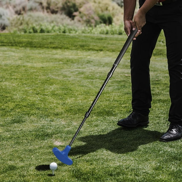 Putter de Golf Retráctil Colamx Ajustable para Mujeres y Hombres Azul