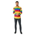 thumbnail image 2 of Suitmeister Rainbow Men's Shirt, 2 of 3
