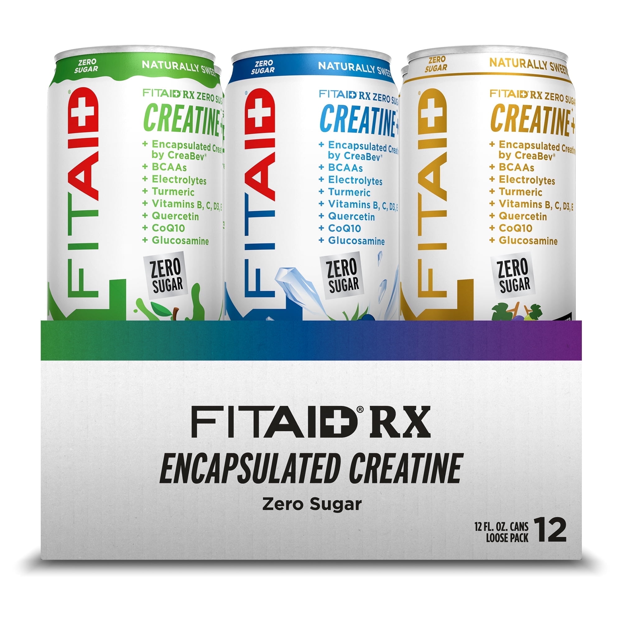 FITAID RX Zero Sugar Encapsulated Creatine Workout Recovery