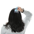 thumbnail image 5 of Unique Bargains 1 Pc Fashion Portable Hair Insert Comb Blue Imitation Acetic Acid, 5 of 6