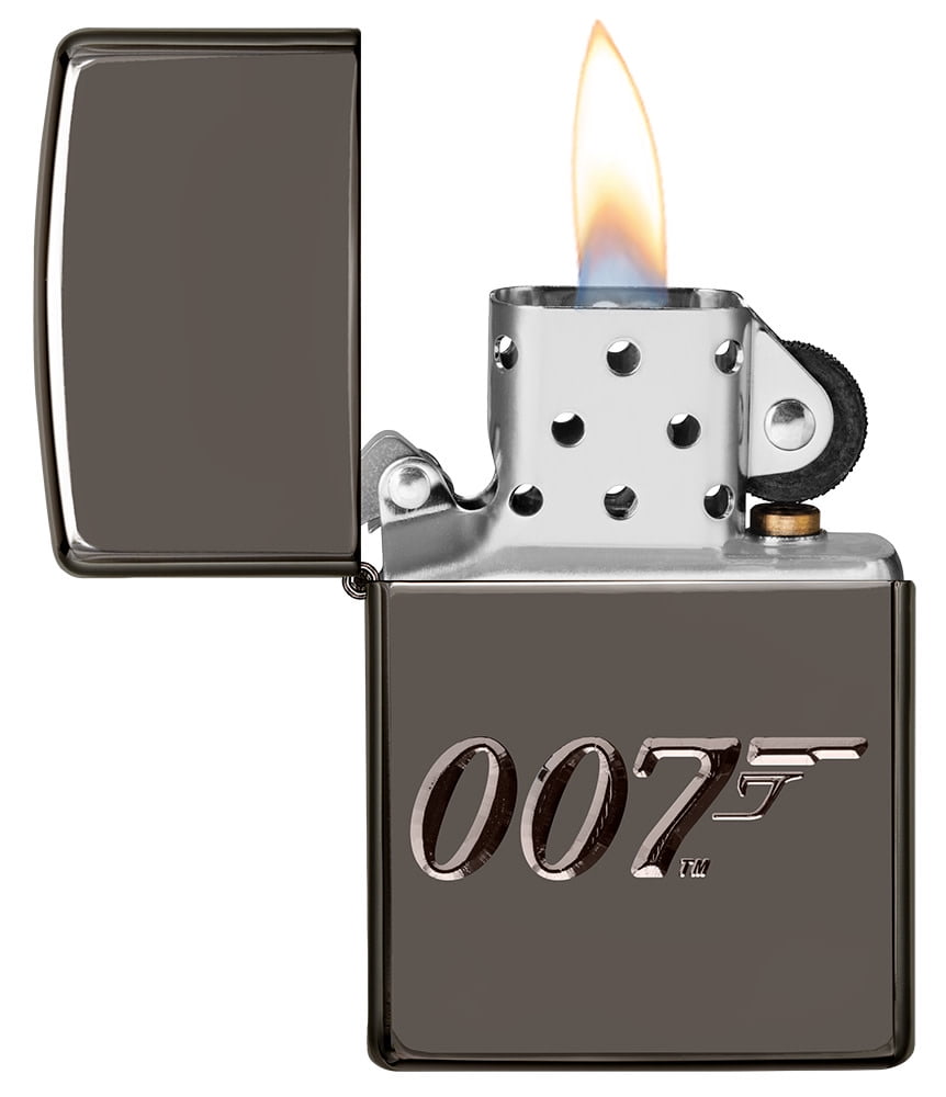 Zippo Armor James Bond 007 Black Ice Lighter