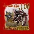 thumbnail image 2 of Wild Bobby, Biker Girl t I Do Ride Like A Girl, Cars and Trucks, Women Graphic Long Sleeve Tee, Red, Small, 2 of 4