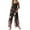 ZK_100% Polyester, variant on Plus Size Jumpsuits for Women Elegant Fashion Ethnic Style Patchwork Vintage Printed Buttons Suspender Jumpsuit Gift for Women