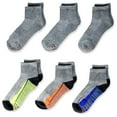thumbnail image 2 of Hanes Boys' Performance Ankle Socks Medium 6 ea, 2 of 4