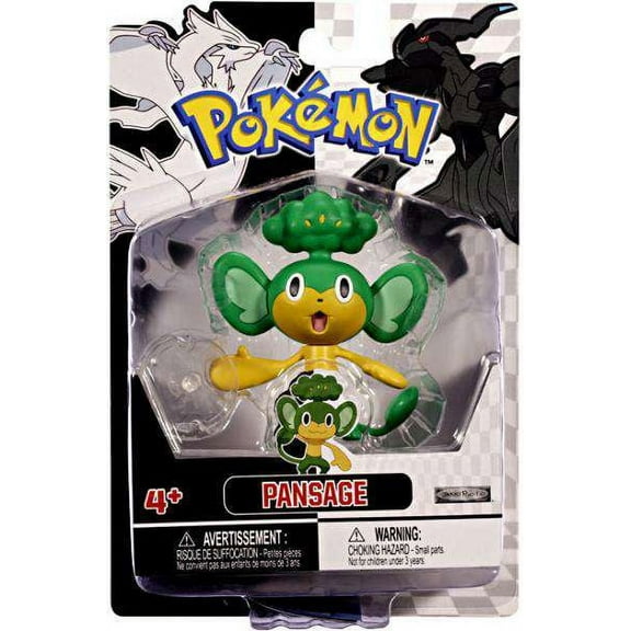 Pokemon Series 2 Basic Pansage Figure (No Packaging)