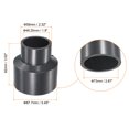 thumbnail image 2 of Adaptador reductor de tubería Uxcell SCH80, recto, gris 2-1/2"x1-1/2" 1, 2 of 5