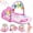 Pink, variant on WondertStone Baby Gym Play Mat, Tummy Time Mat with Music & Light, Play Piano Activity Mat for Floor, Newborn Toys for 0-12 Months, Blue