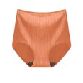 thumbnail image 2 of CAICJ98 Lingerie for Women, Women Underwear Women's Fashion Briefs Low Waist Mesh Solid Color Briefs Cotton Crotch Underwear Women Panties Orange,XL, 2 of 3