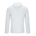 thumbnail image 3 of SHTXOZHI Men's Sun Protection Lightweight Hoodie Performance Long Sleeve Shirt for Hiking Running, 3 of 7