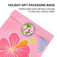 thumbnail image 4 of EeaseCA 12pcs Hawaii Summer Themed Pattern Handbag Birthday Candy Bag Gift Paper Bag, 4 of 6