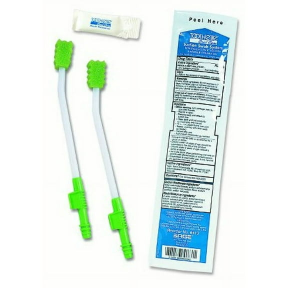 Sage Toothette Suction Swab Kit NonSterile, Pack of 1