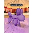 thumbnail image 2 of Gummy Balloon Dogs Super Stretchi 2.5 Inch Purple Dog, 2 of 6