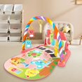 thumbnail image 4 of QUTETN Baby Gym Play   Kick and Play Piano  for Infants  Tummy Time  Activity Center with Music  Baby Play  Gifts for Newborn Toys 3-6-9 Months Boys Girls, 4 of 5